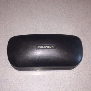 Authentic dolce & gabbana sunglasses case clutch